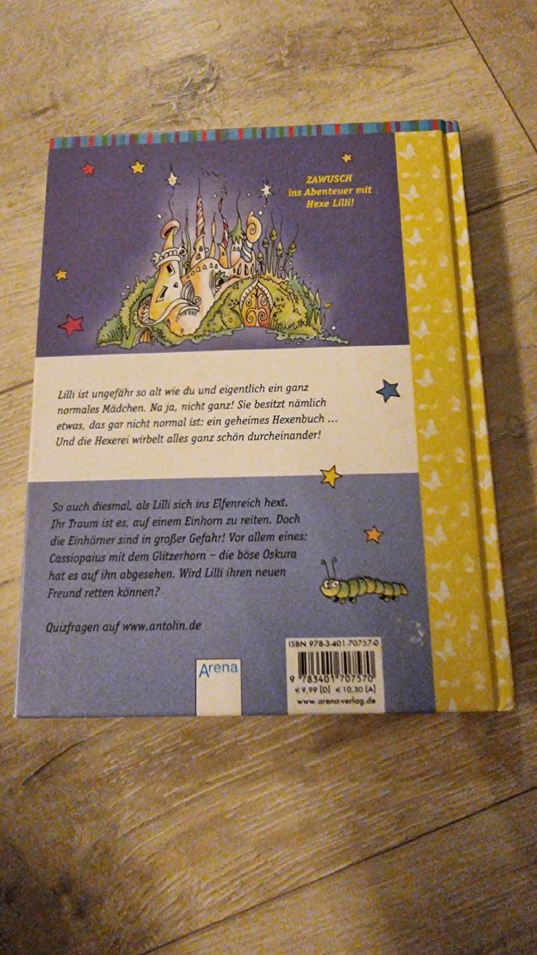 Bücher: Hexe Lilli - und das leuchtende Einhorn neuwertig  – Neu (gemäss Beschreibung) aus Wigoltingen von Zuckerfee84 1