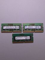 4GB DDR4 SODIMM, 3 Stück
