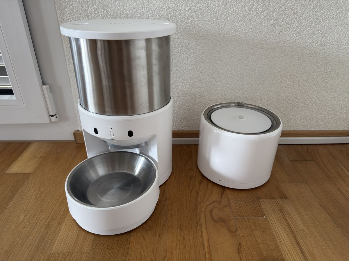 Petkit Mangimi: Petkit Fresh Element 3 Smart Pet Feeder & Petkit Eversweet 3 – Usato da Recherswil venduto da Scity 3