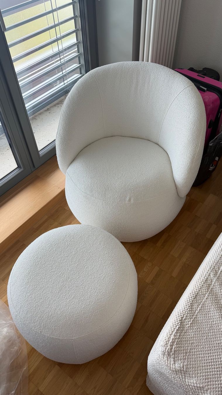 Sessel: Sessel mit Hocker von Depot – Gebraucht aus Aarau von Sammy. 1