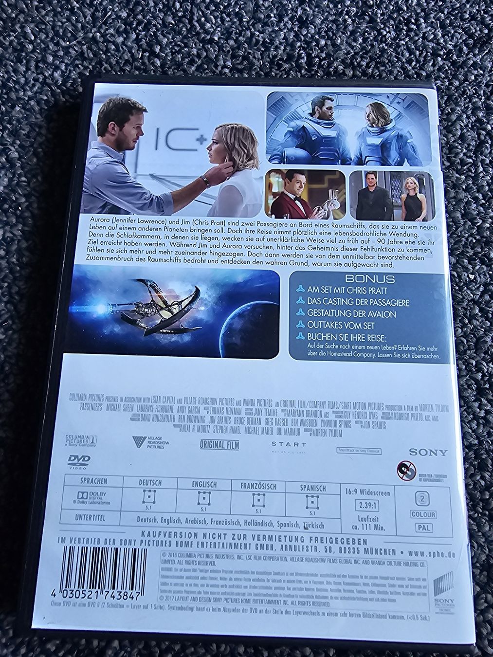 Tutti i DVDs: Passengers (22567) – Usato da Ruswil venduto da jan_bxl5 1