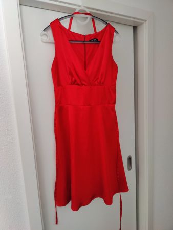 Elegantes rotes Kleid Gr. 36/S Festlich 💃