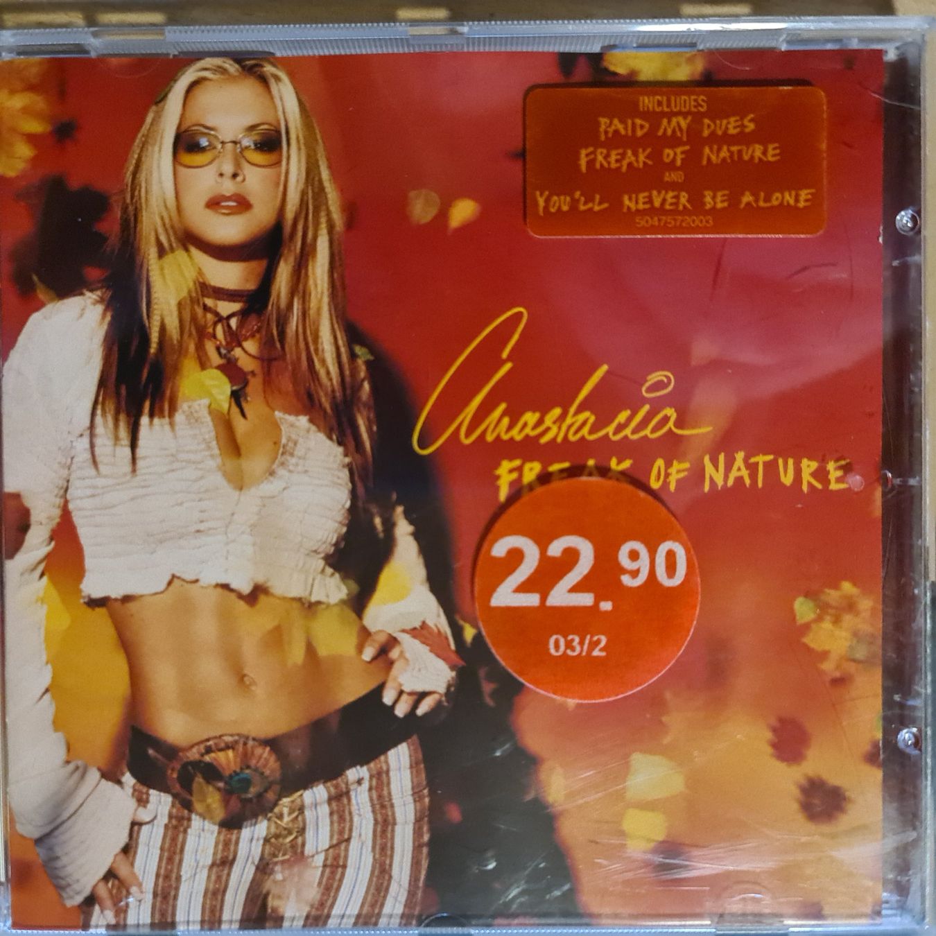 CD: Anastacia freak of nature – Usato da Dintikon venduto da Vexi