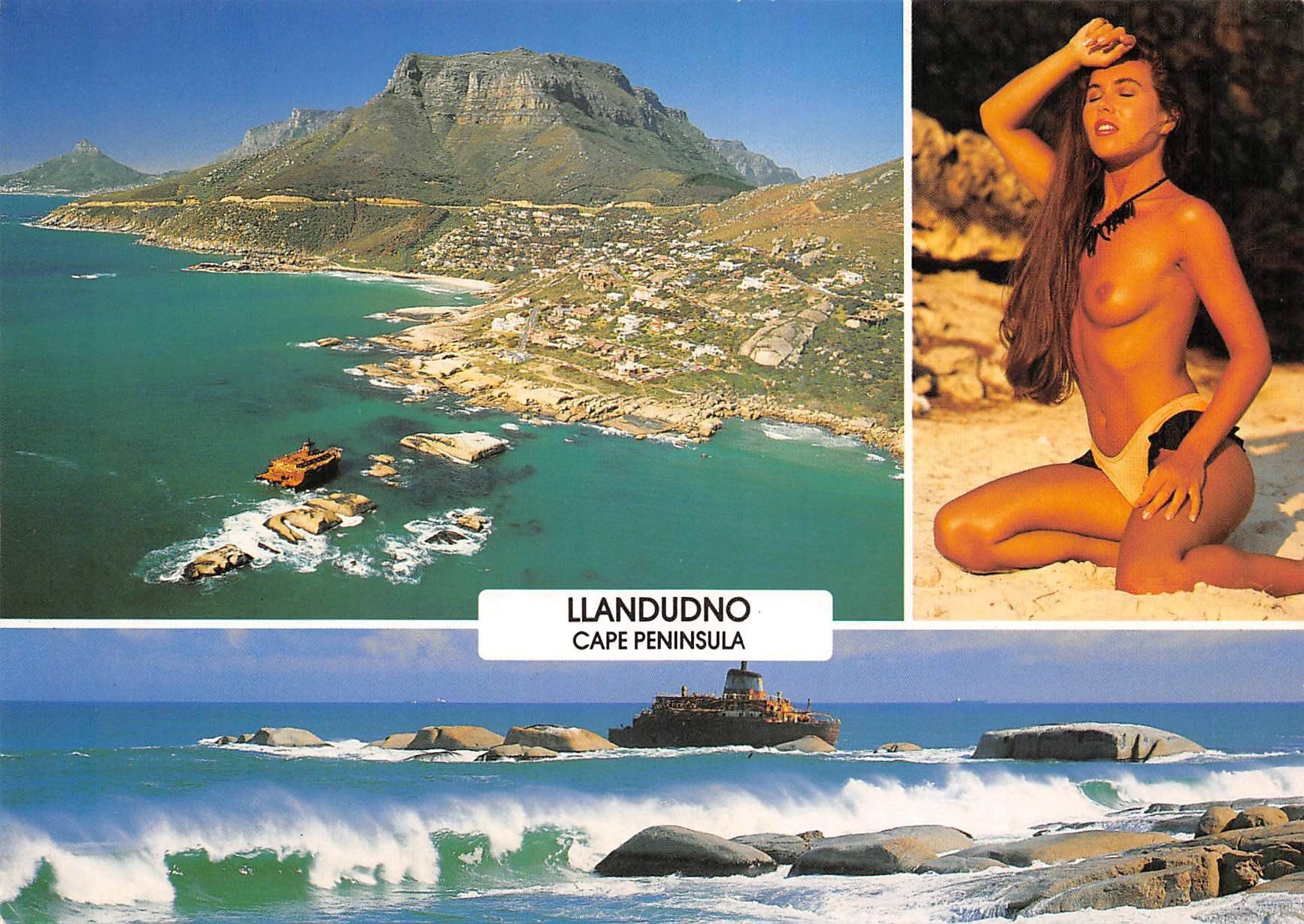 Cartoline postali: Llandudno, Cape Peninsula, Erotik – Usato da Ottikon b.Kemptth. venduto da Neptun1974