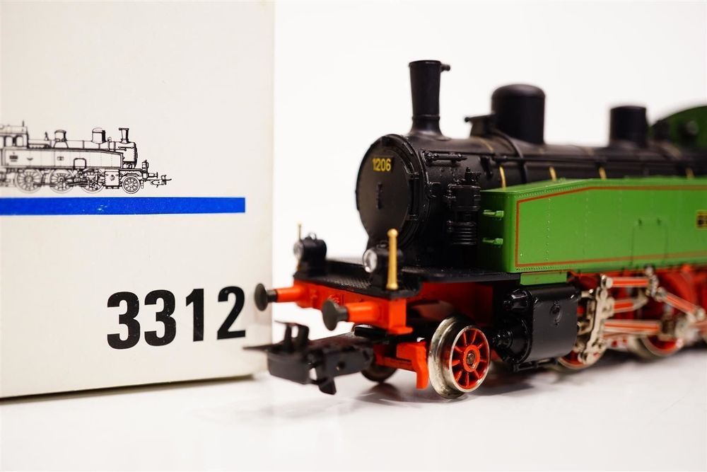 Märklin H0 3312 Dampflok BR T5 Württemberg / guter Zustand / OVP , kaum bespielt