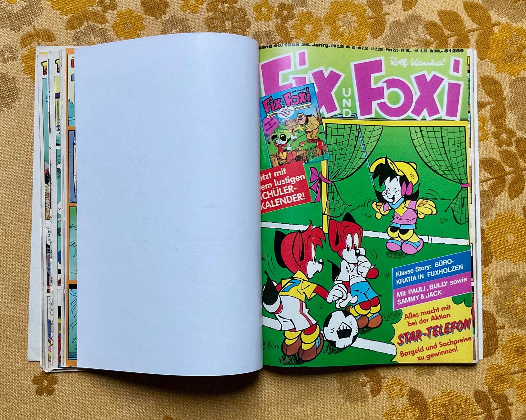 Fumetti: Fix und Foxi Samelband-Buch Nr 1 – Usato da Endingen venduto da nathan05 6