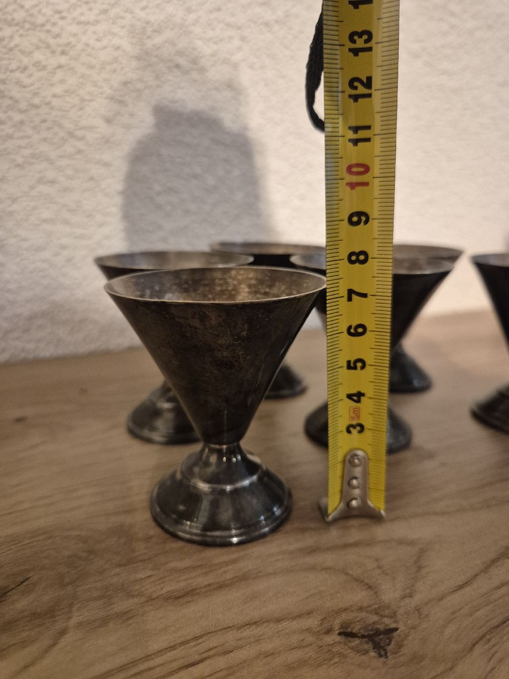 Verres: 6 versilberte Gläser / Vintage / Dekorativ – D'occasion à Luzern par kat_6kt5 3