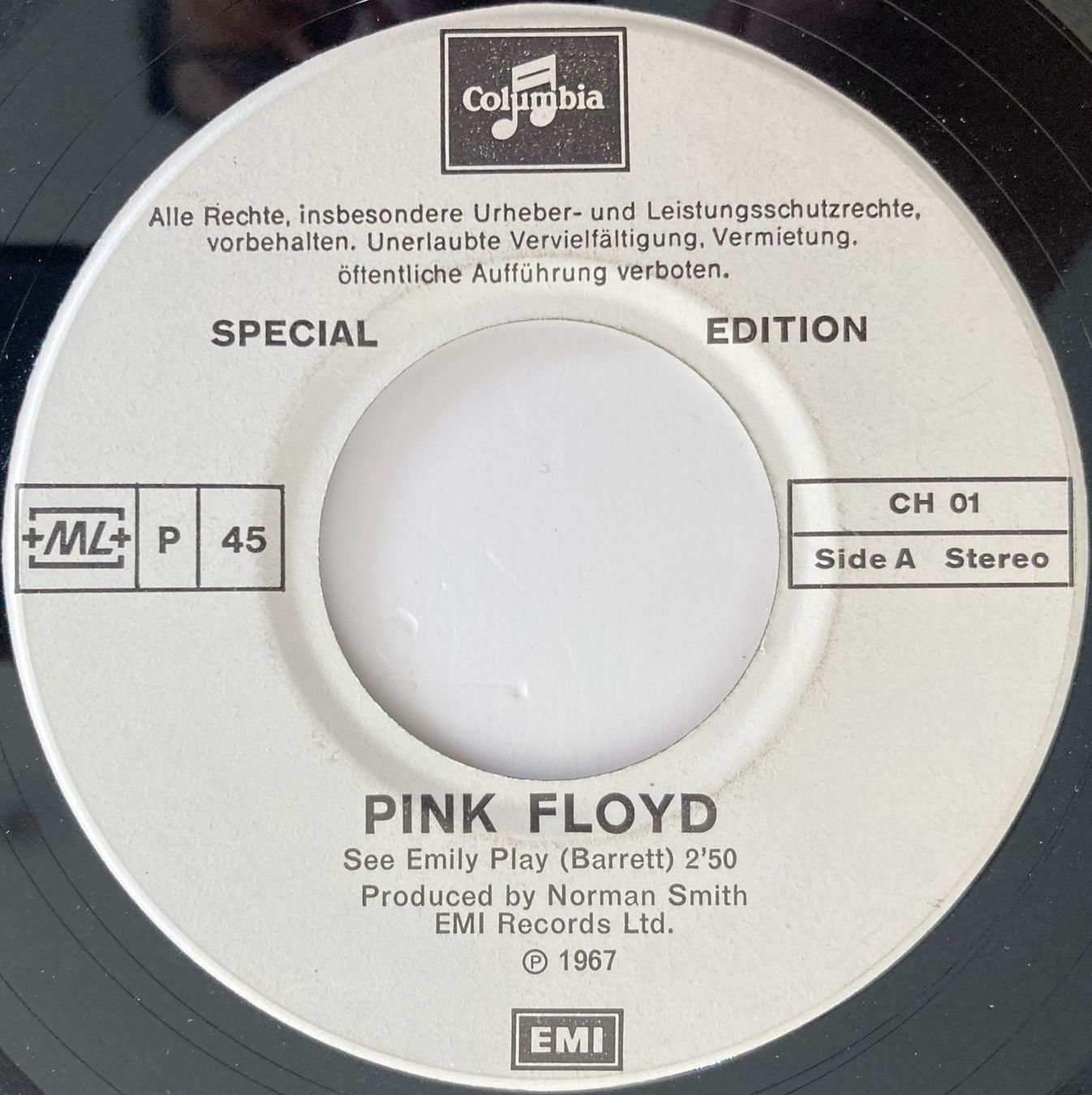 Dischi in vinile: PINK FLOYD - SEE EMILY PLAY – Usato da Bottens venduto da hotter-than-hell 2