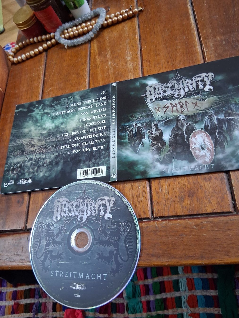 CD: obscurity- streitmacht (digi) – Usato da St-Cergue venduto da VeganWarrior
