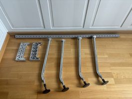 Vitra schwerlast Tischbeine Set Metall