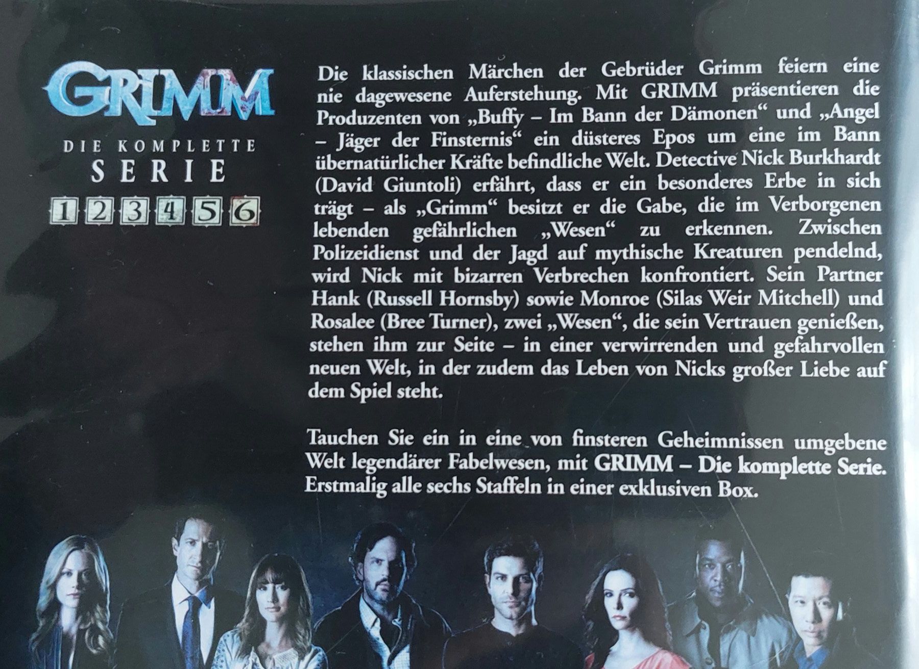Tutti i DVDs: GRIMM komplette Serie – Usato da Mönchaltorf venduto da nomchat 1