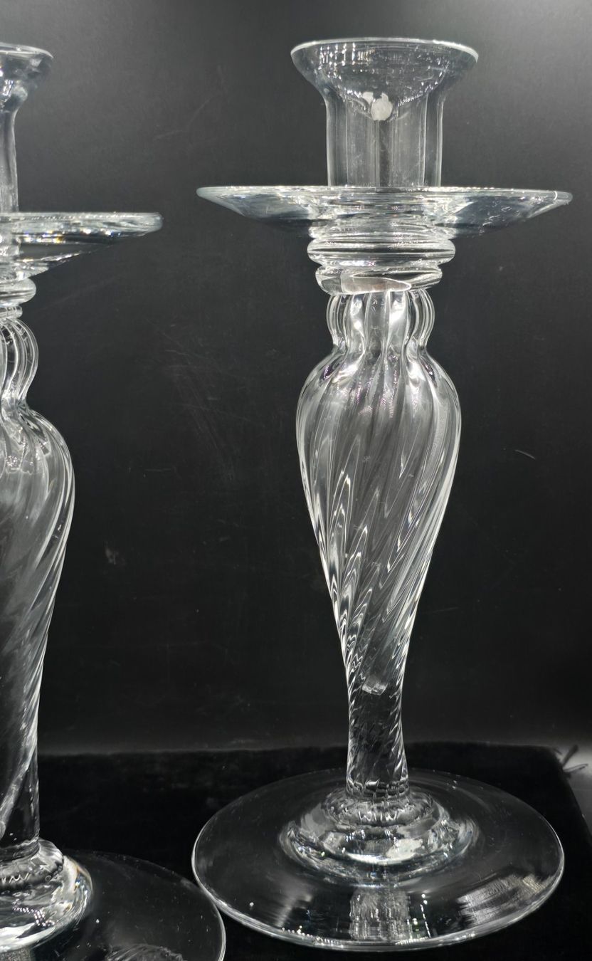 Portacandele: 2 Glas Kerzenständer Tischmodell – Usato da Rorschacherberg venduto da snOOpydOg11 1