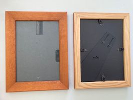 MICASA Bilderrahmen 12x17cm Holz-Glas 2x