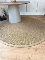 Runder robuster SisalTeppich Naturfaser 200cm