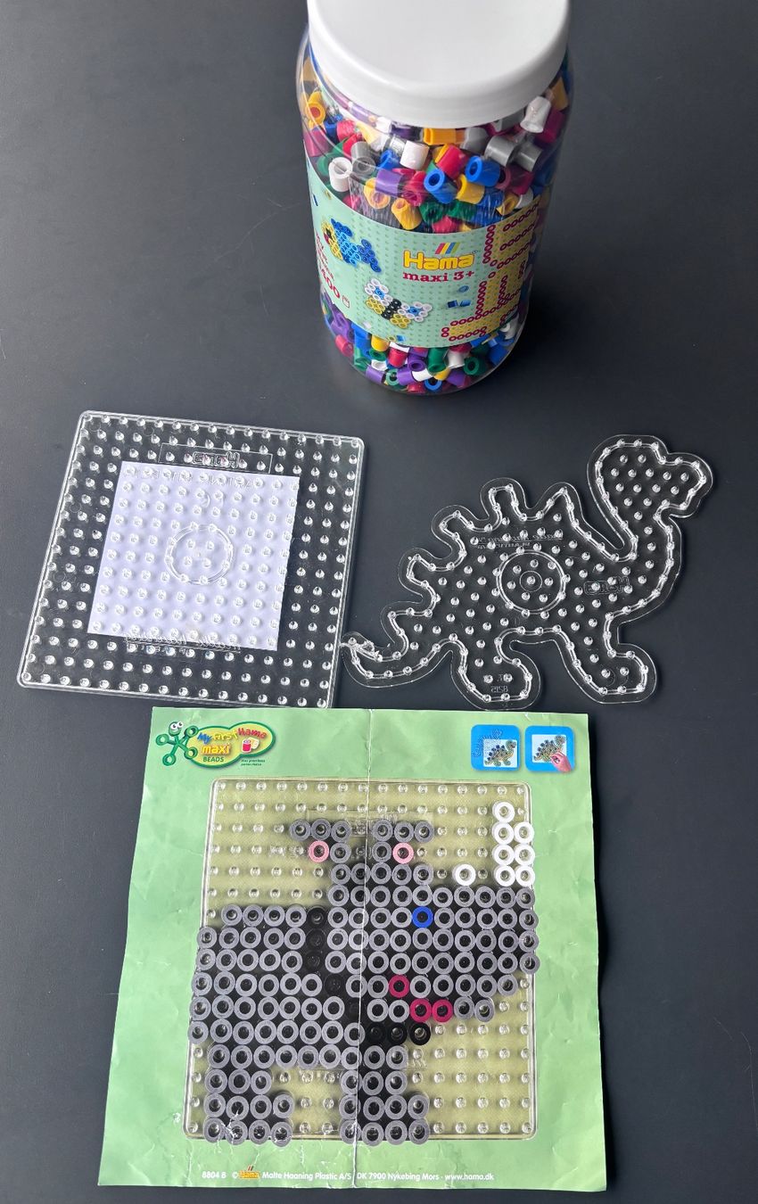 Hama Kits de loisir créatif: Hama Maxi Bügelperlen Set mit Perlen, 2 Steckplatten – D'occasion à Brugg AG par tsannen 8