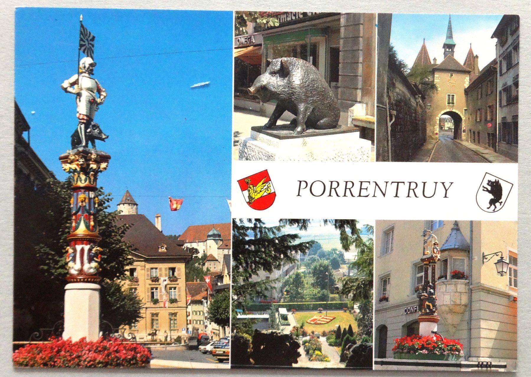 Cartoline postali: Porrentruy – Usato da Fétigny venduto da Billy2miny