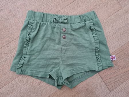 Short vert clair fille 80 été