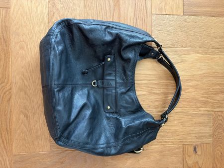 Damen Tasche schwarz Leder ANA BLUM ZÜRICH guter Zustand