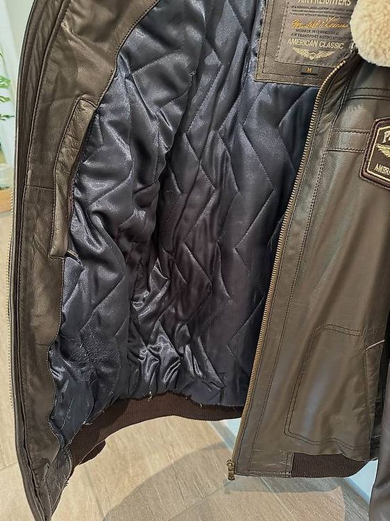 PME Legend Leder Bomberjacke braun (Gebraucht) in Birmensdorf ZH