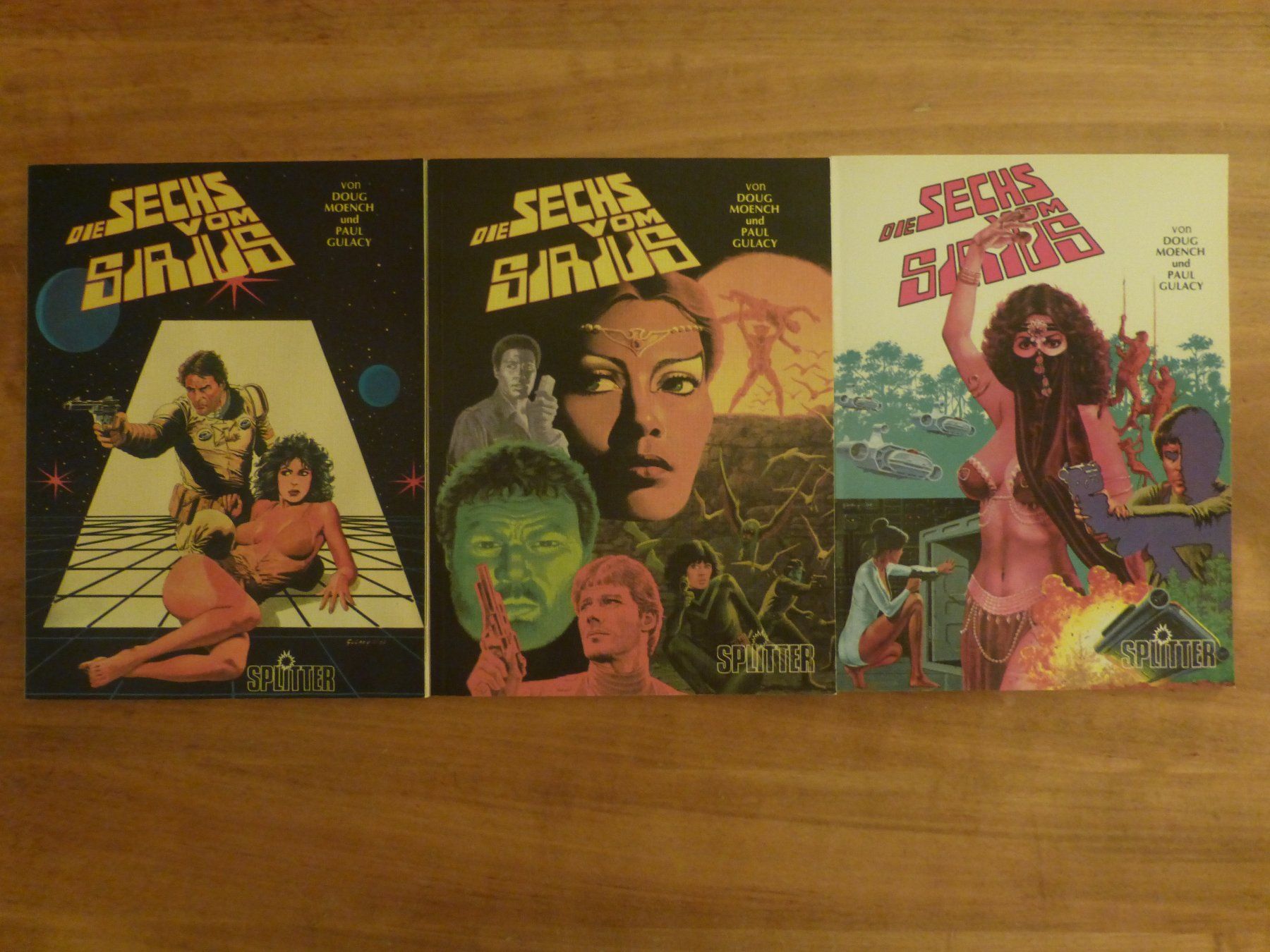 BD: Die sechs vom Sirius Sci-Fi Doug Moench Paul Gulacy Comic – D'occasion à Zumikon par psisound
