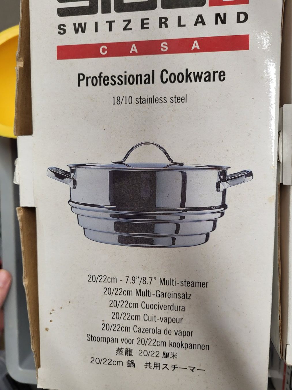 Sigg Padelle: SIGG Gareinsatz, Multi Steamer, NEU!! – Nuovo e nell'imballaggio originale da bellinzona venduto da zeus6535