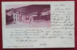 Saint-Imier 1900 - Rue du Chemin de fer