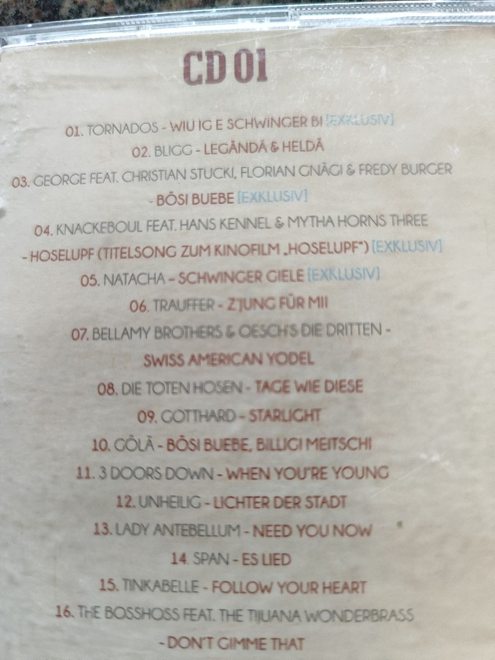 CDs: CD, Schwing- und Älplerhits 2013, Doppel-CD  – Gebraucht aus Madiswil von marmotte63 3