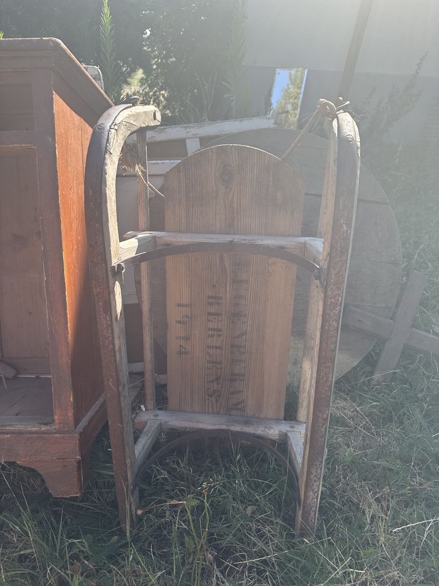 Slitta: Traineau en bois ancienne  – Usato da Chénens venduto da nat_n2sr