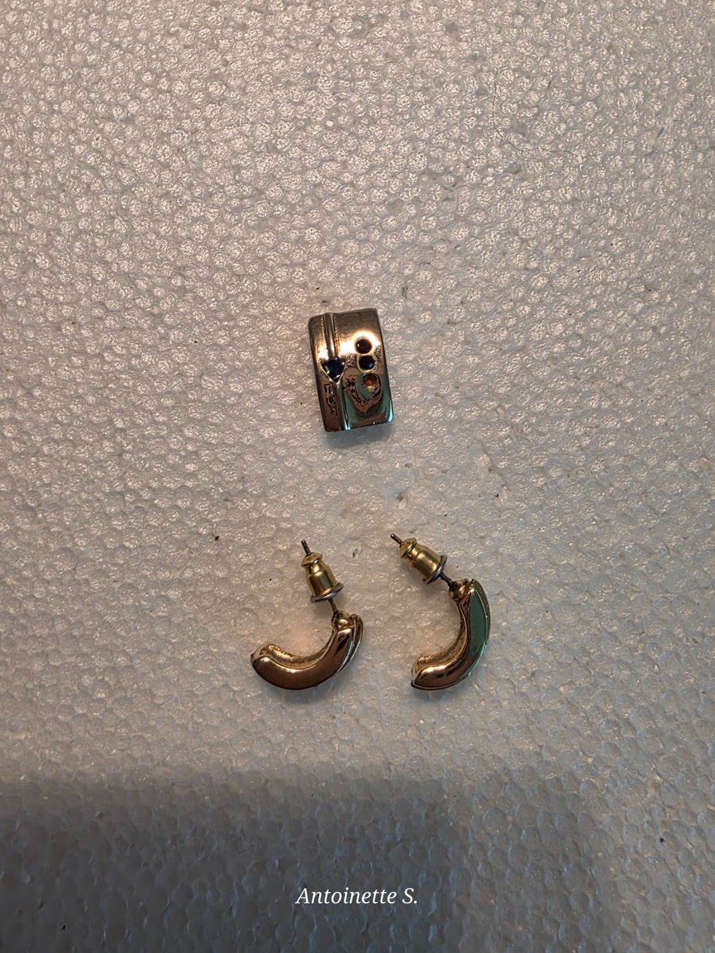 Ciondoli: Modeschmuck-Set Anhänger & Ohrstecker – Usato da Salez venduto da muss-ich-haben-02 1