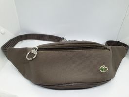 LACOSTE BAUCHTASCHE DARK NOUGAT NEUWERTIG