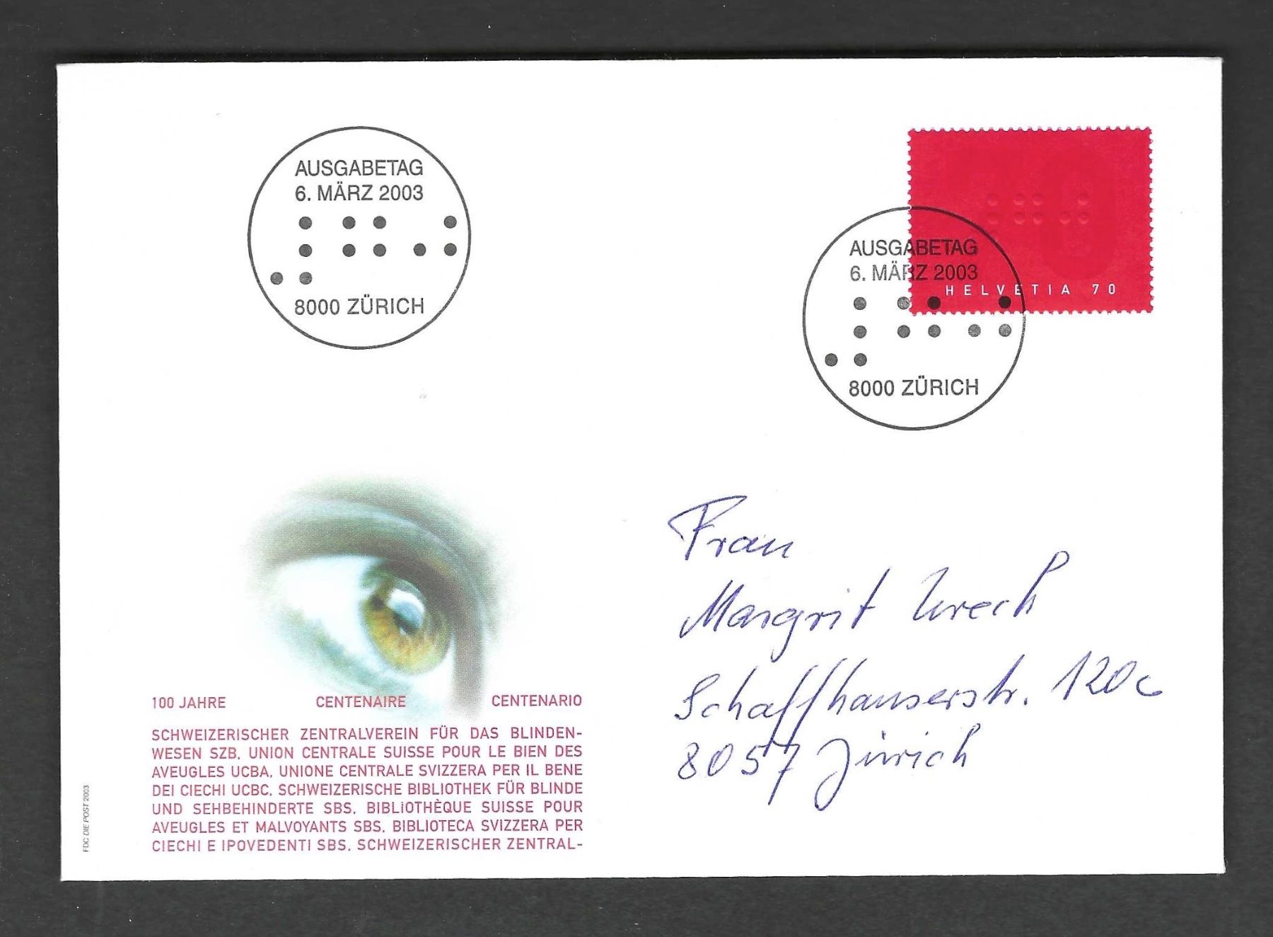 Tutti i francobolli: CH FDC Enzelmarke 2003 – Usato da Koblenz venduto da Markenhimmel