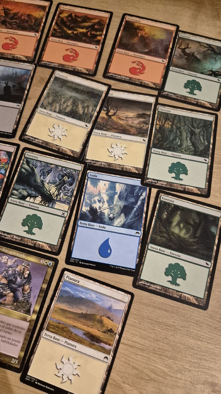 Magic The Gathering Sammelbilder & Trading cards: MTG Magic - 5 Rares & 22 Basic Lands (IT) – Gebraucht aus Küsnacht ZH von Canada-2012 1