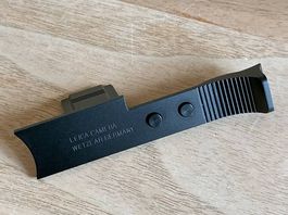 Daumenstütze Q3, Aluminium, schwarz