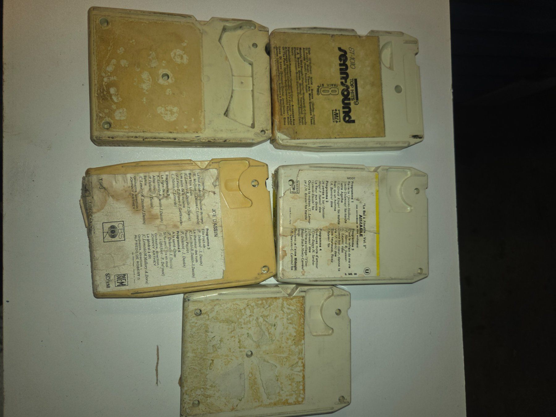 Musicassette: Ancienne Cassette stéréo 8 – Usato da Conthey venduto da greenday85 6