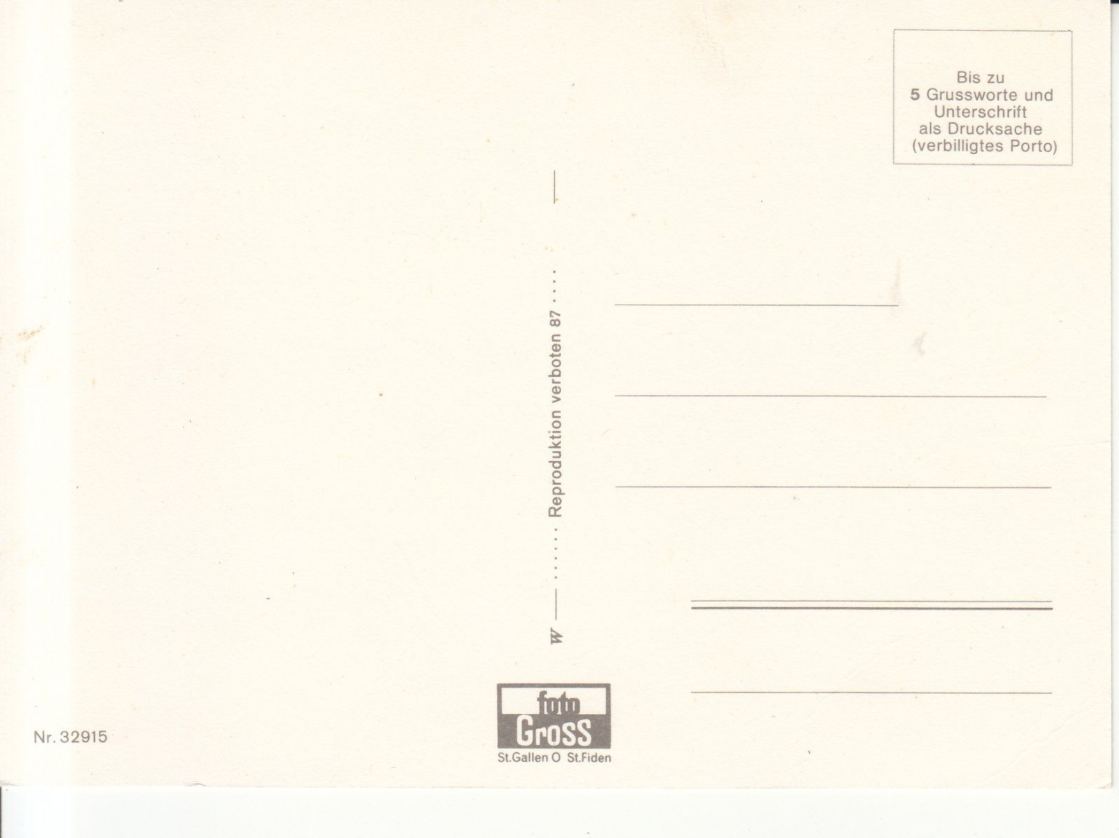Ansichtskarten: Ostschweiz ca. 1970 – Gebraucht aus Bürglen TG von StampGraf 1
