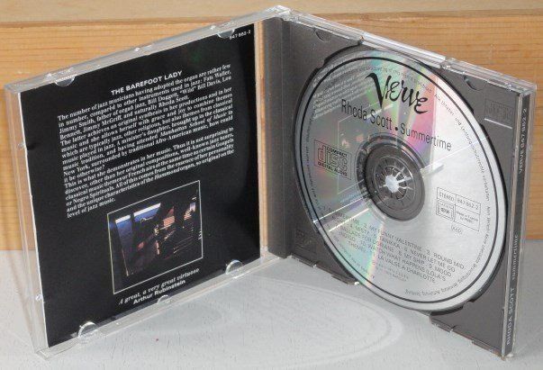 CD: Rhoda Scott [VERVE] featuring Michael Silva - Summertime – Usato da Unterbäch venduto da rubicon2012 3
