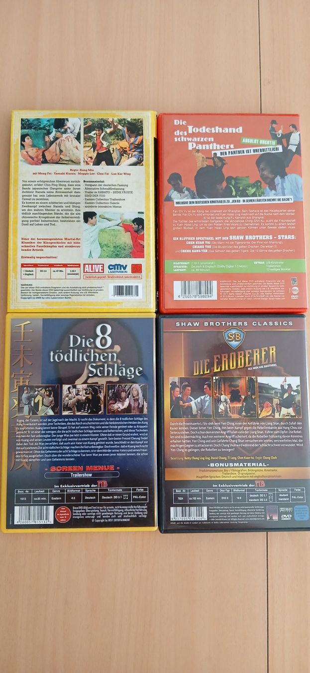Tutti i DVDs: Kung-Fu Eastern 4er Set (DVD) – Usato da Neuenhof venduto da Naroz7 1