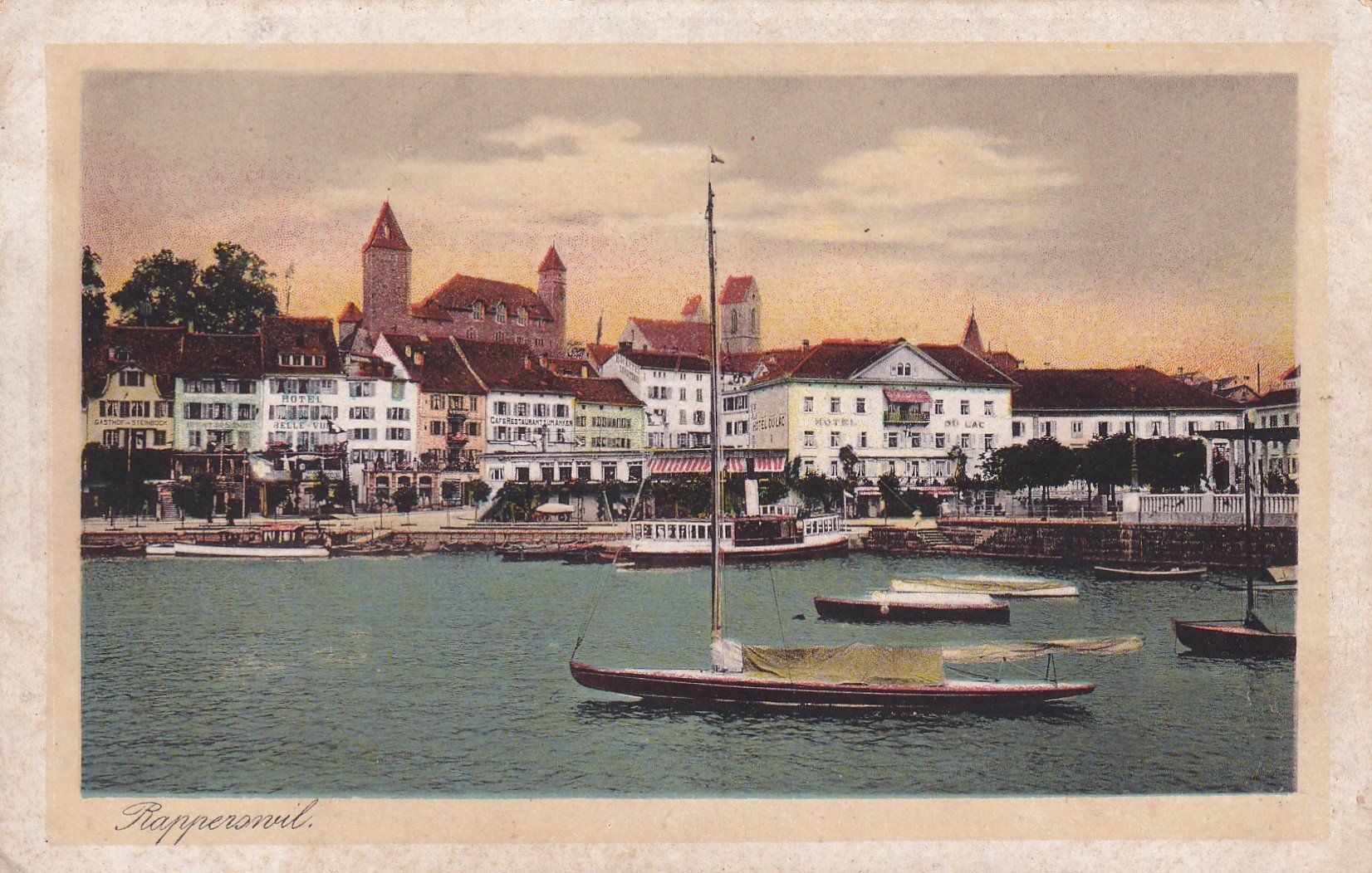 Cartoline postali: Rapperswil – Usato da Cormoret venduto da Pascalll2001