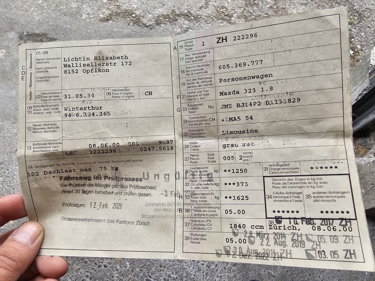 Mazda Automobili: Mazda 323 Limousine 1.8 – Usato da Riedikon venduto da Rosier 5