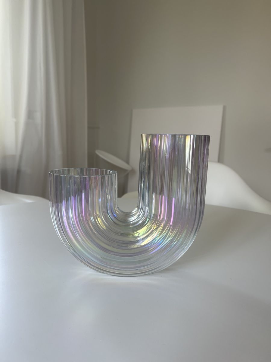 Vasi & Recipienti: Glasvase farbig schimmernd – Usato da Winterthur venduto da lilly021
