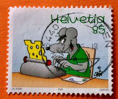 Nr.1158 Maus am Schreibmaschine Sondermarken GESTEMPELT 2005