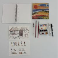 Aquarell Set für Unterwegs 