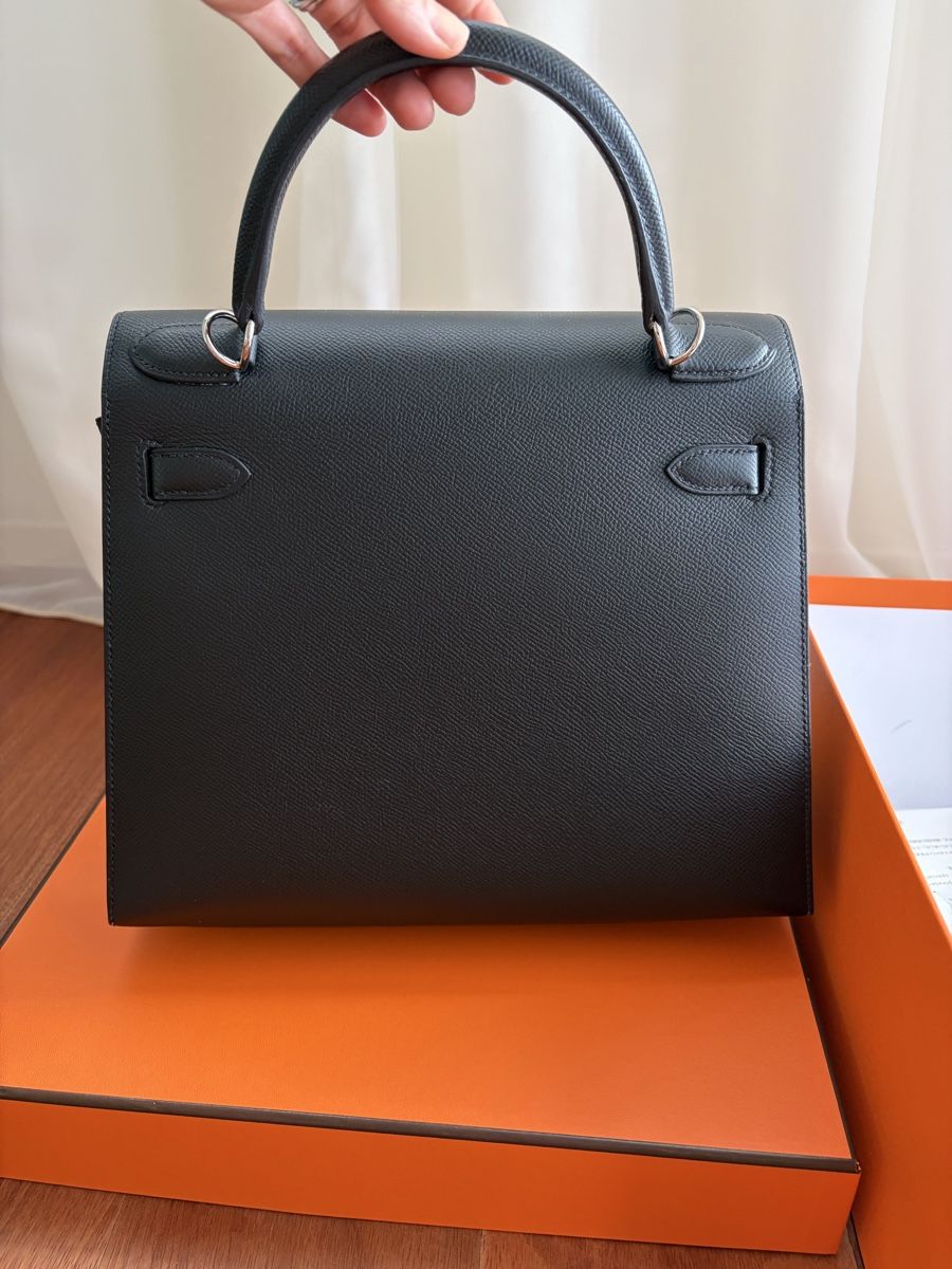 Borse da donna: Hermes Kelly 28 Black  – Nuovo (secondo la descrizione) da Oberwil b. Zug venduto da An_you78 3