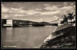 AK Aarau, Blick zur Kettenbrücke