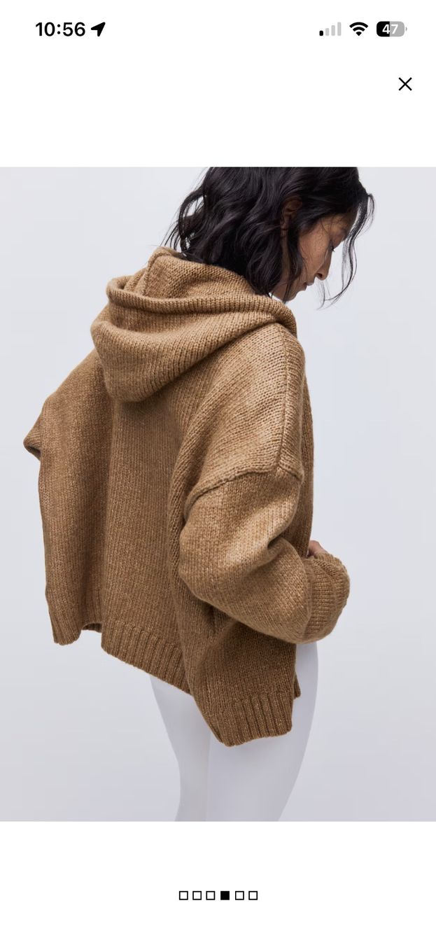 H&M Giacche: H&M Hoodiejacke, Strick Gr. M - oversized – Usato da Utzenstorf venduto da Ismaele 2