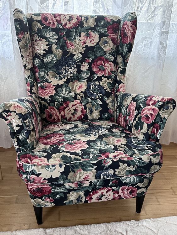 Ikea Ohrensessel Blumen