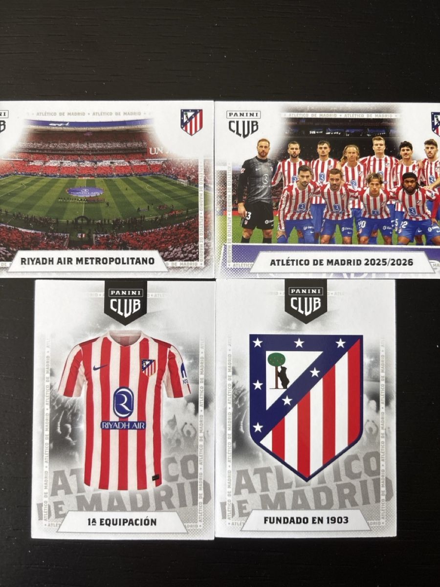 Panini Sammelbilder & Trading cards: Cartes Panini Atlético Madrid  – Neu (gemäss Beschreibung) aus Saxonne (Ayent) von emi_hn59