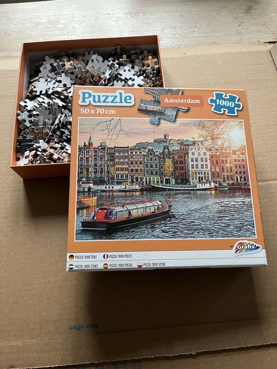 Puzzle: Puzzle Amsterdam, 1000 Teile – Usato da Eschenbach SG venduto da Joey-Li