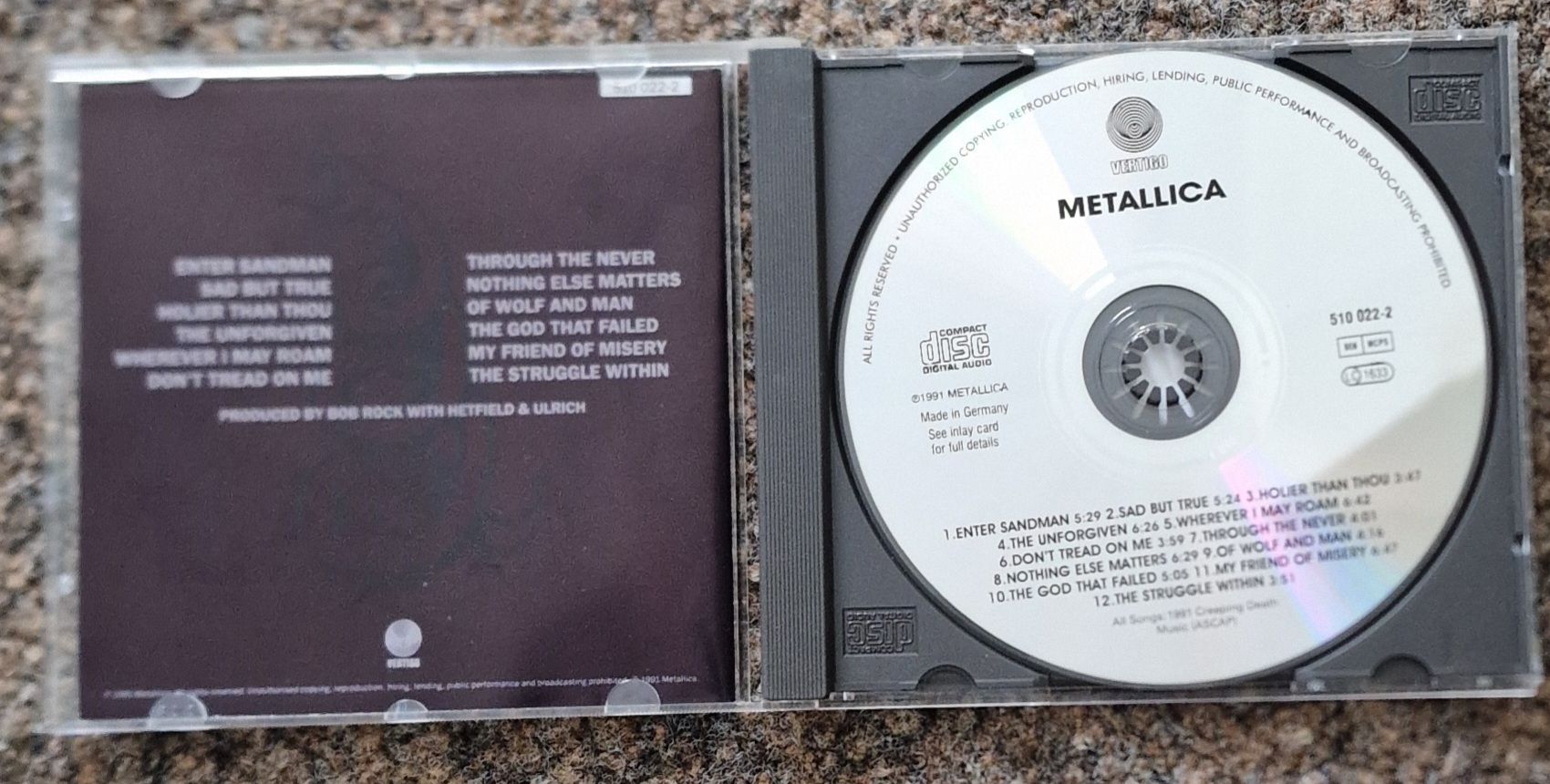 Metallica - Metallica CD (Black Album) (Neu (gemäss Beschreibung)) in ...