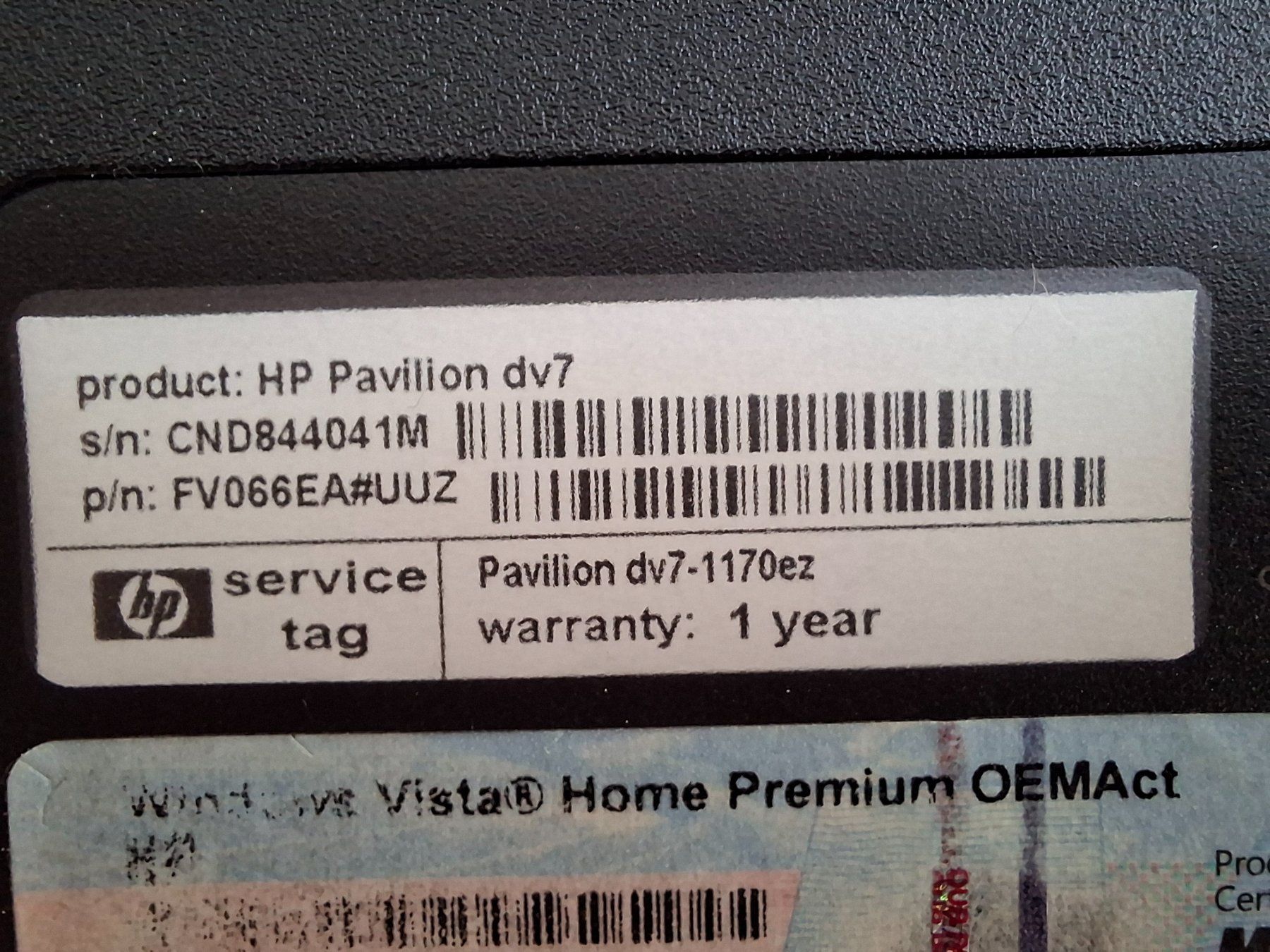 Hewlett Packard Notebooks: HP Pavillion dv7 – Gebraucht aus Schmidshof von Palmanito 6